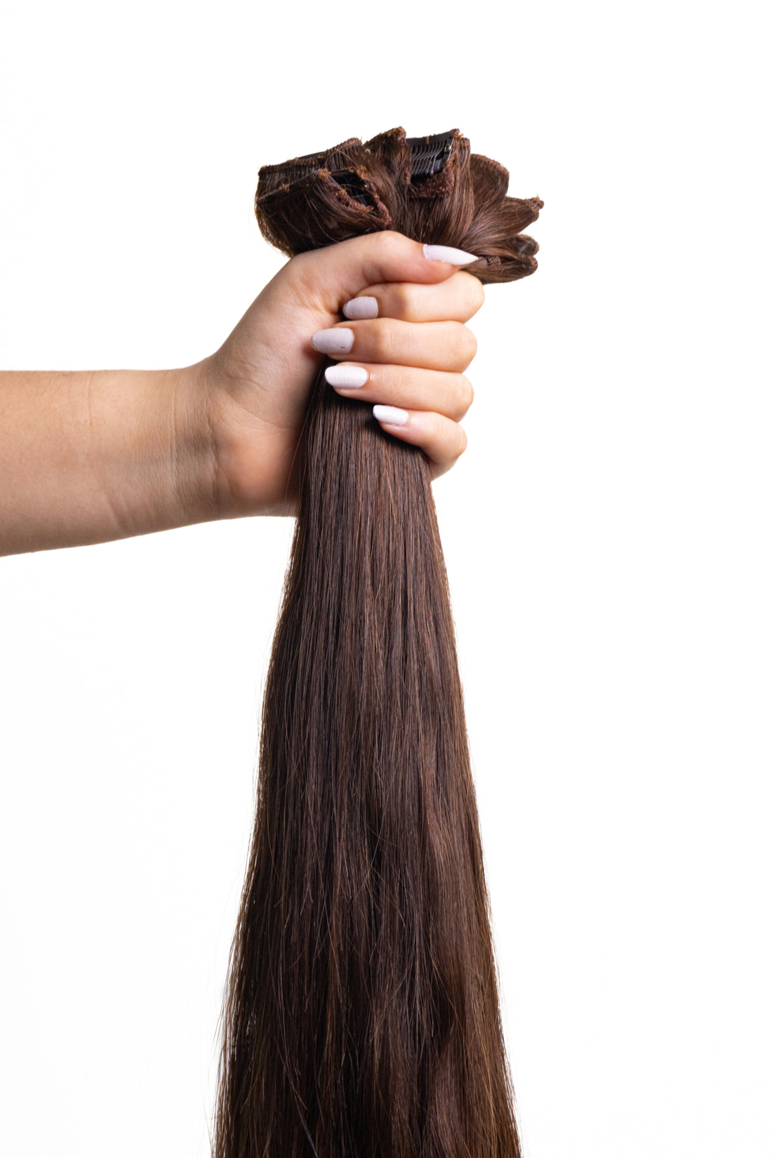 7 Pcs - Classic Clip in hair extensions | Dark Brown