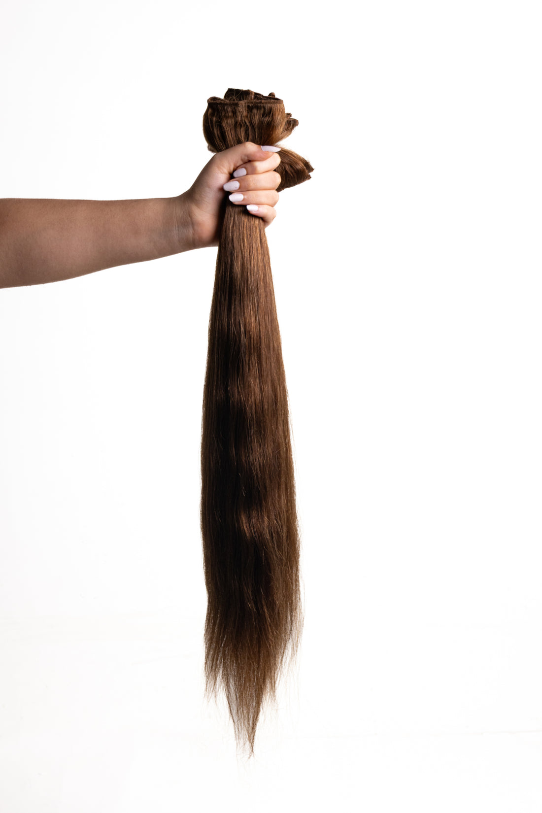 7 Pcs - Classic Clip in hair extensions | Light Brown