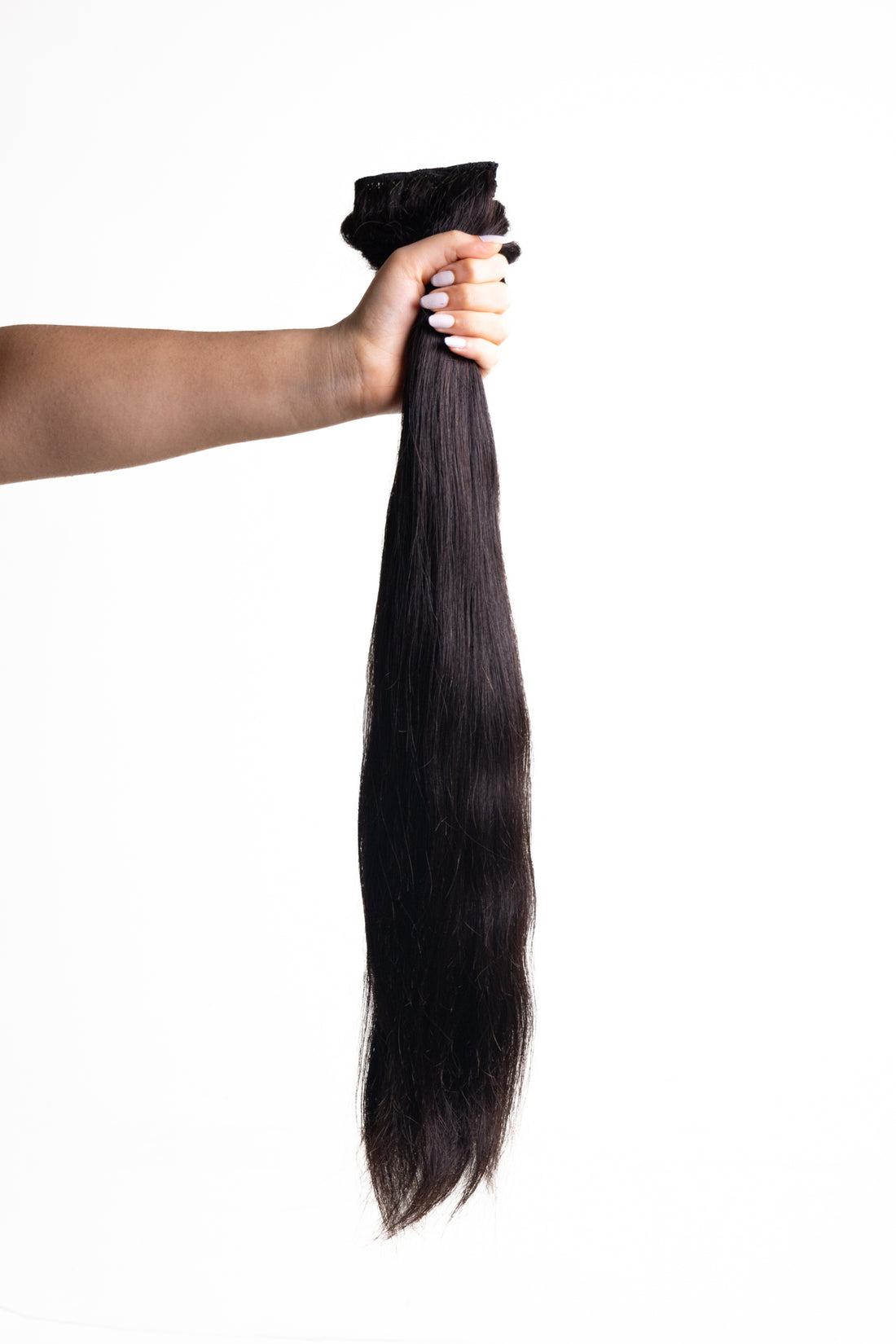 1 Pc - Classic Clip in Set | Natural Black