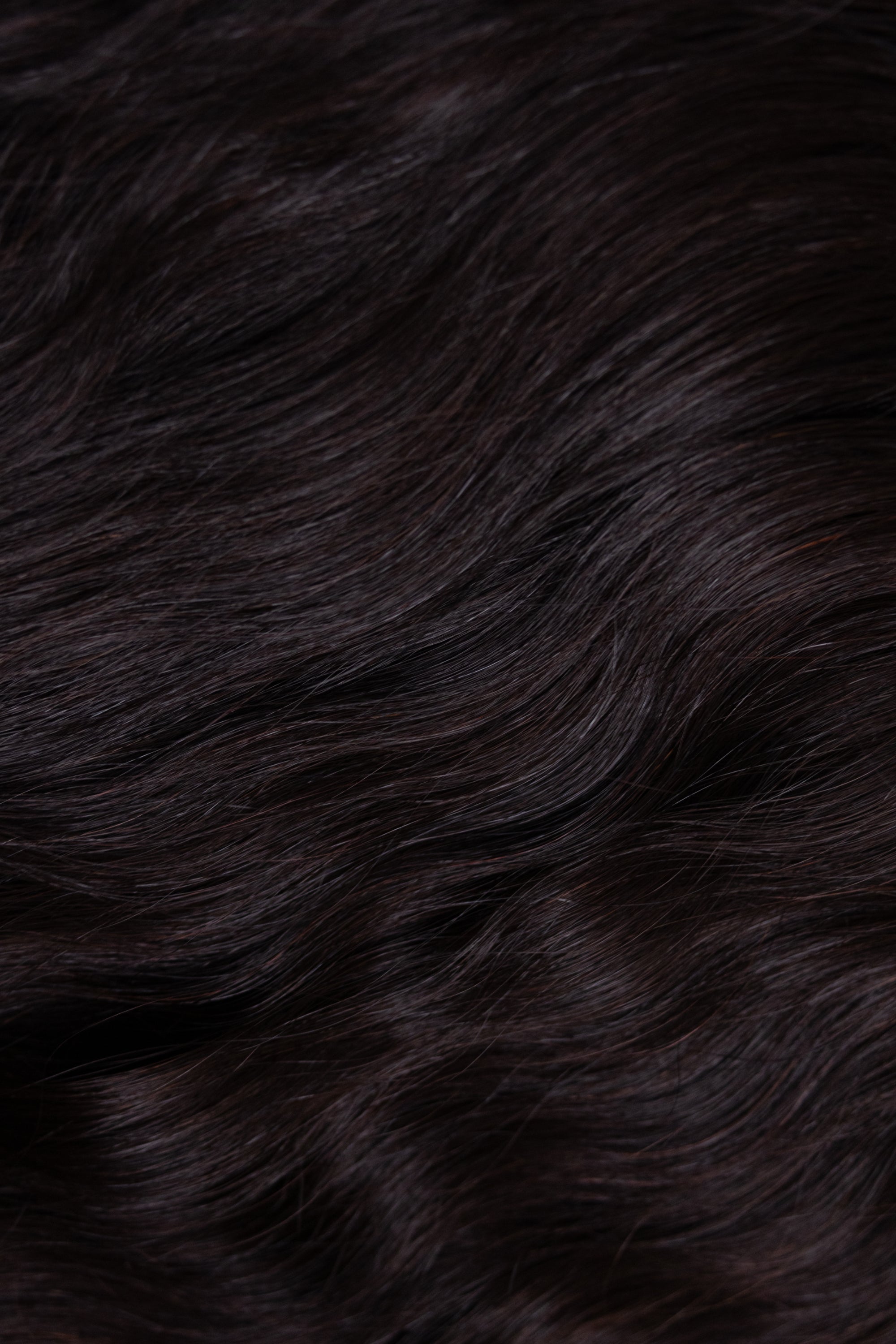 7 Pcs - Classic clip in hair extensions | Jet Black