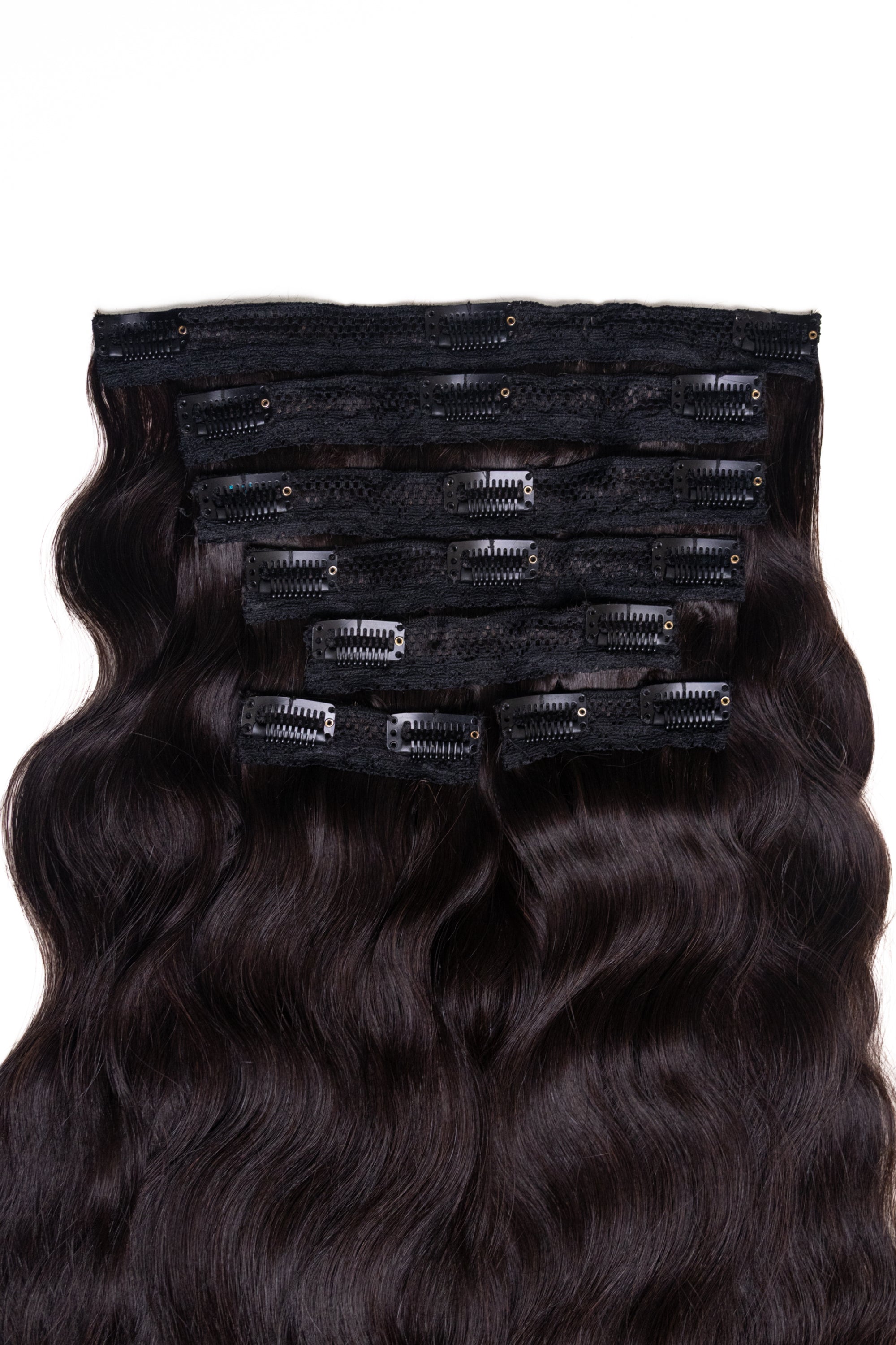 7 Pcs - Classic Clip in Set | Natural Black