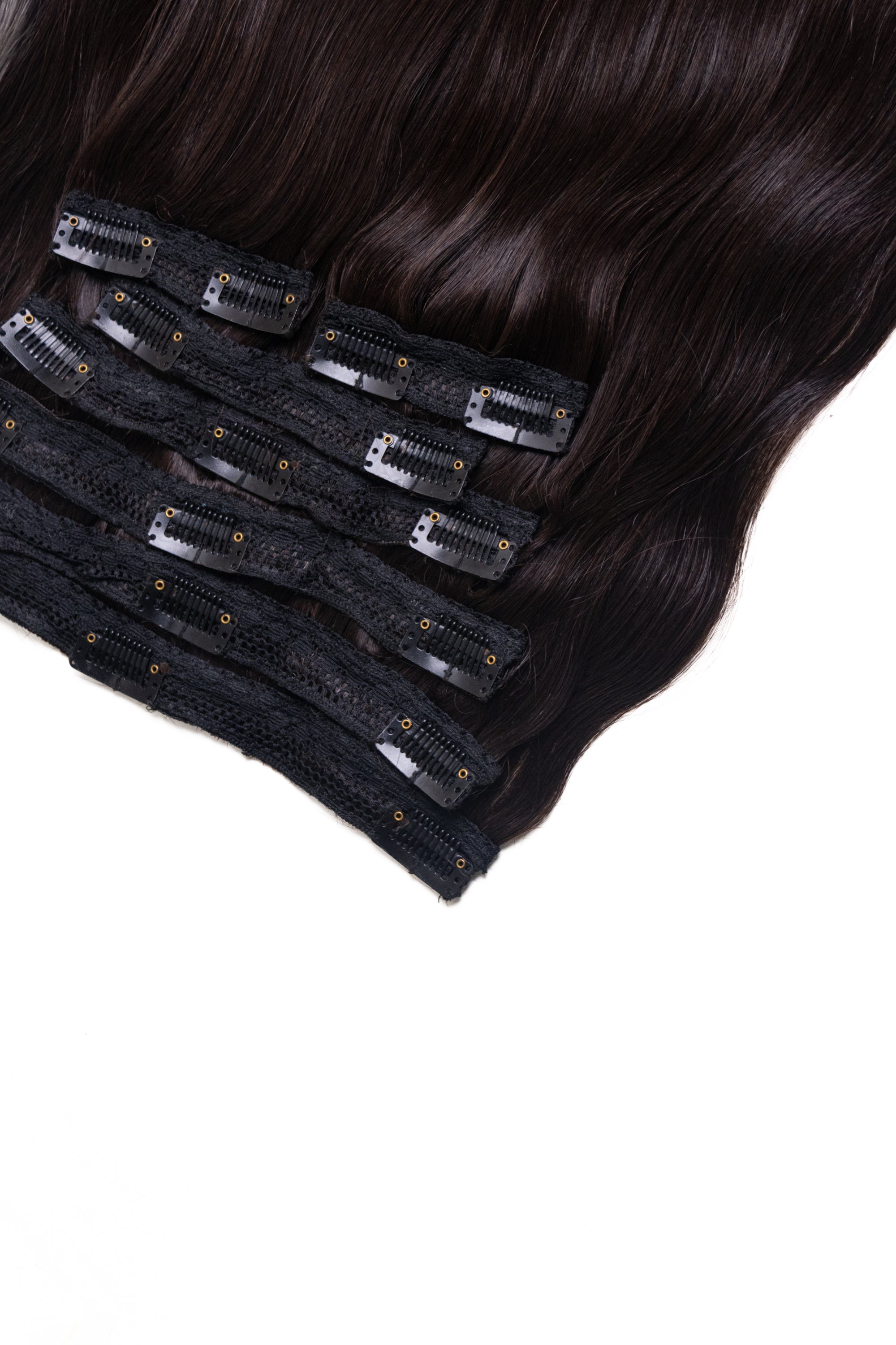 7 Pcs - Classic Clip in Set | Natural Black