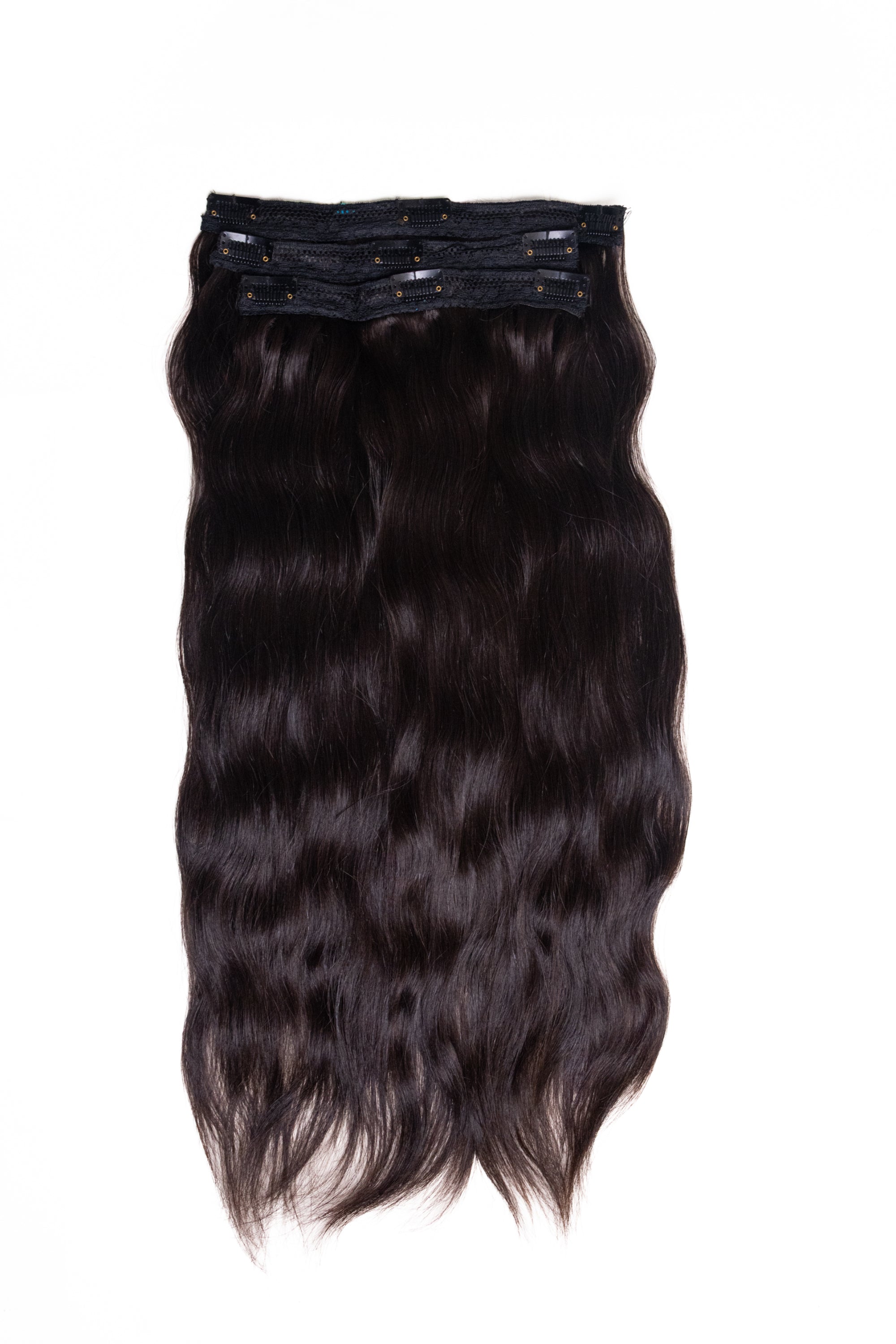 1 Pc - Classic Clip in Set | Natural Black
