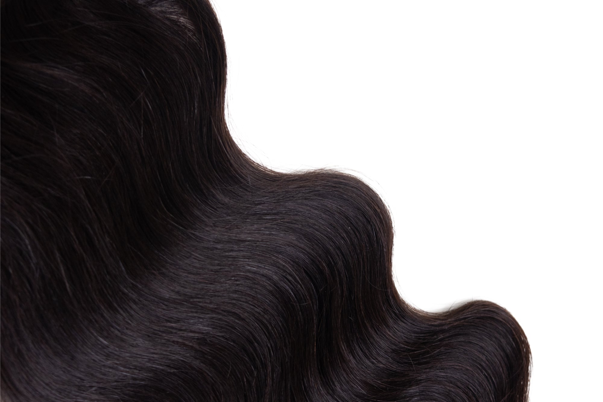 Invisible spot cover up 1" hair patch | Natural Black