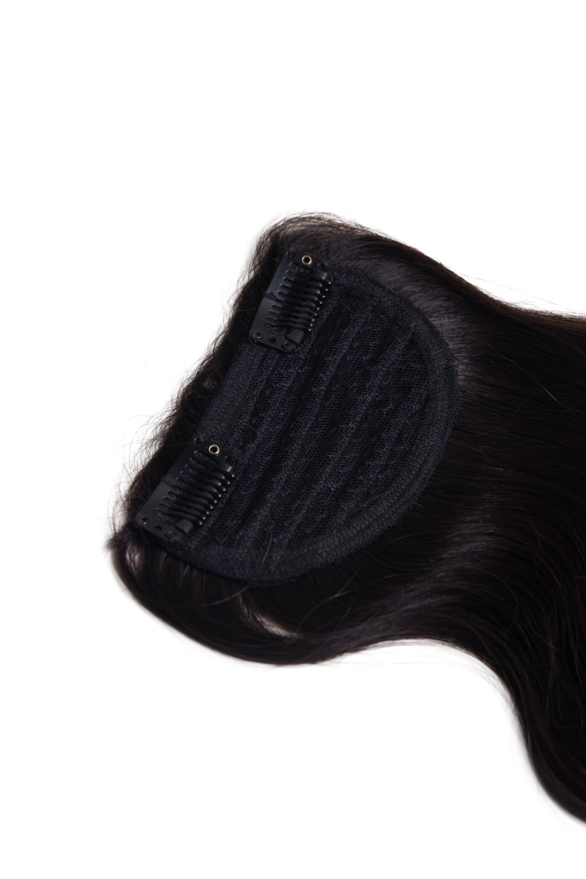 Invisible spot cover up 1" hair patch | Natural Black