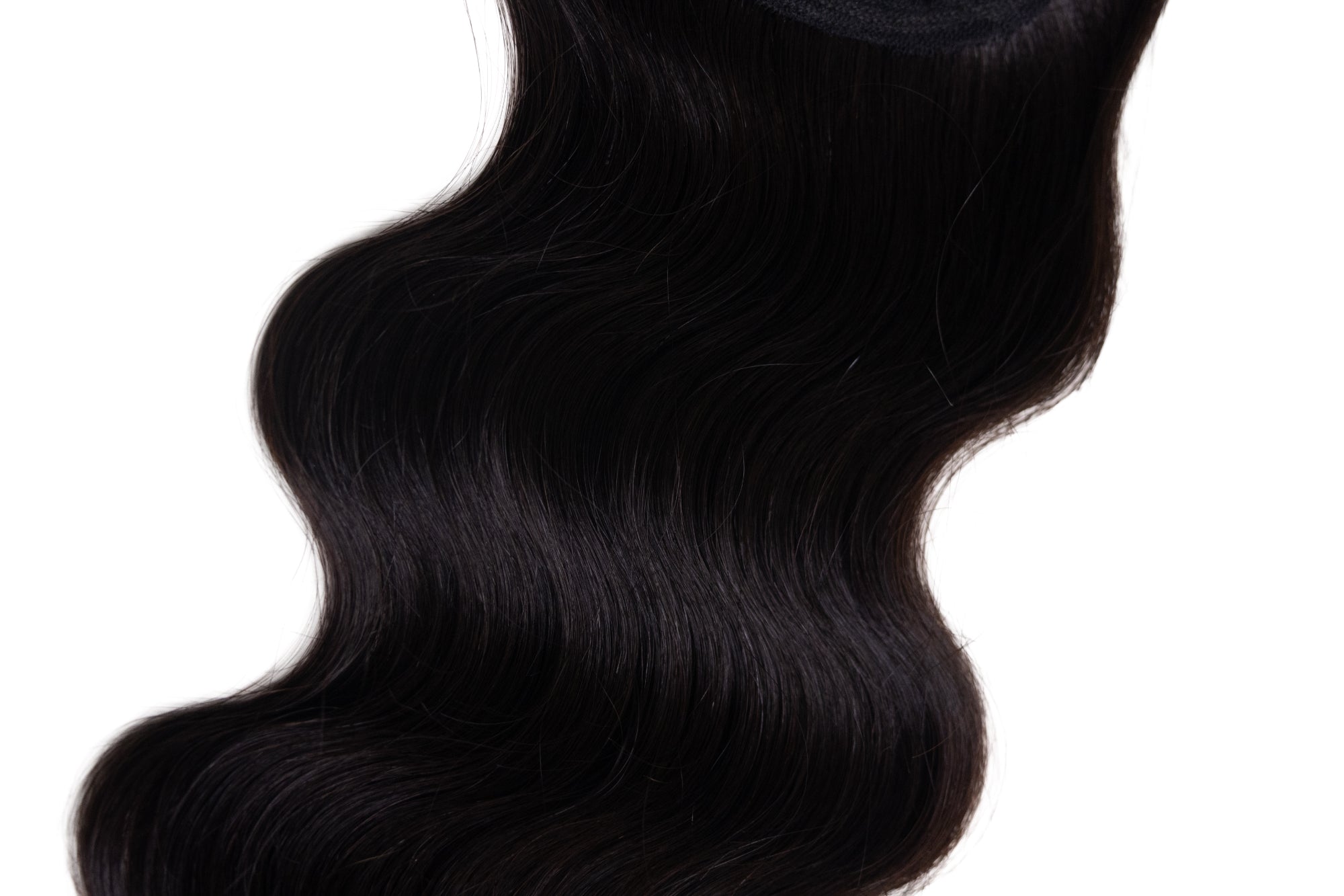 Invisible spot cover up 1" hair patch | Jet Black