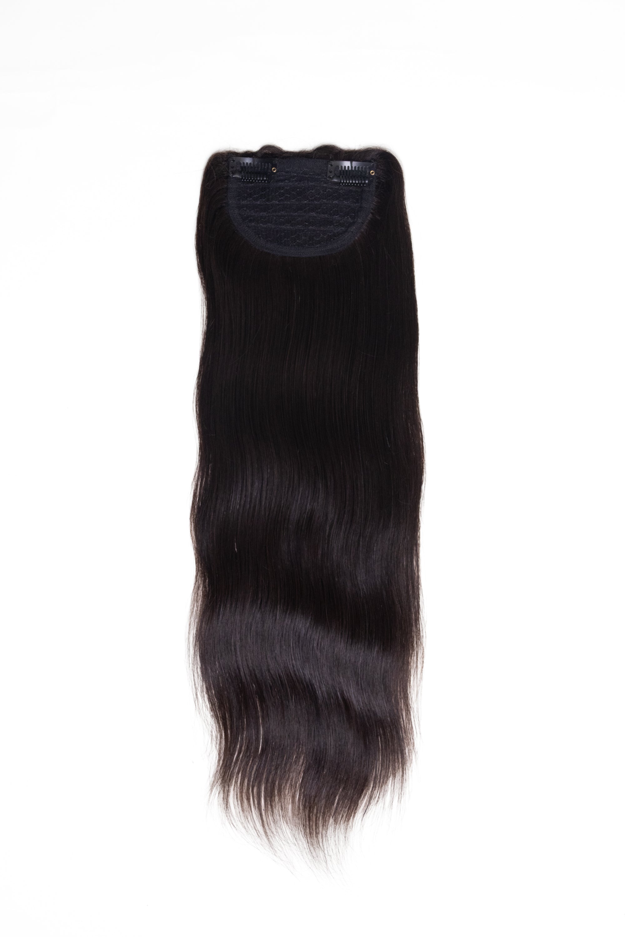 Invisible spot cover up 1" hair patch | Jet Black