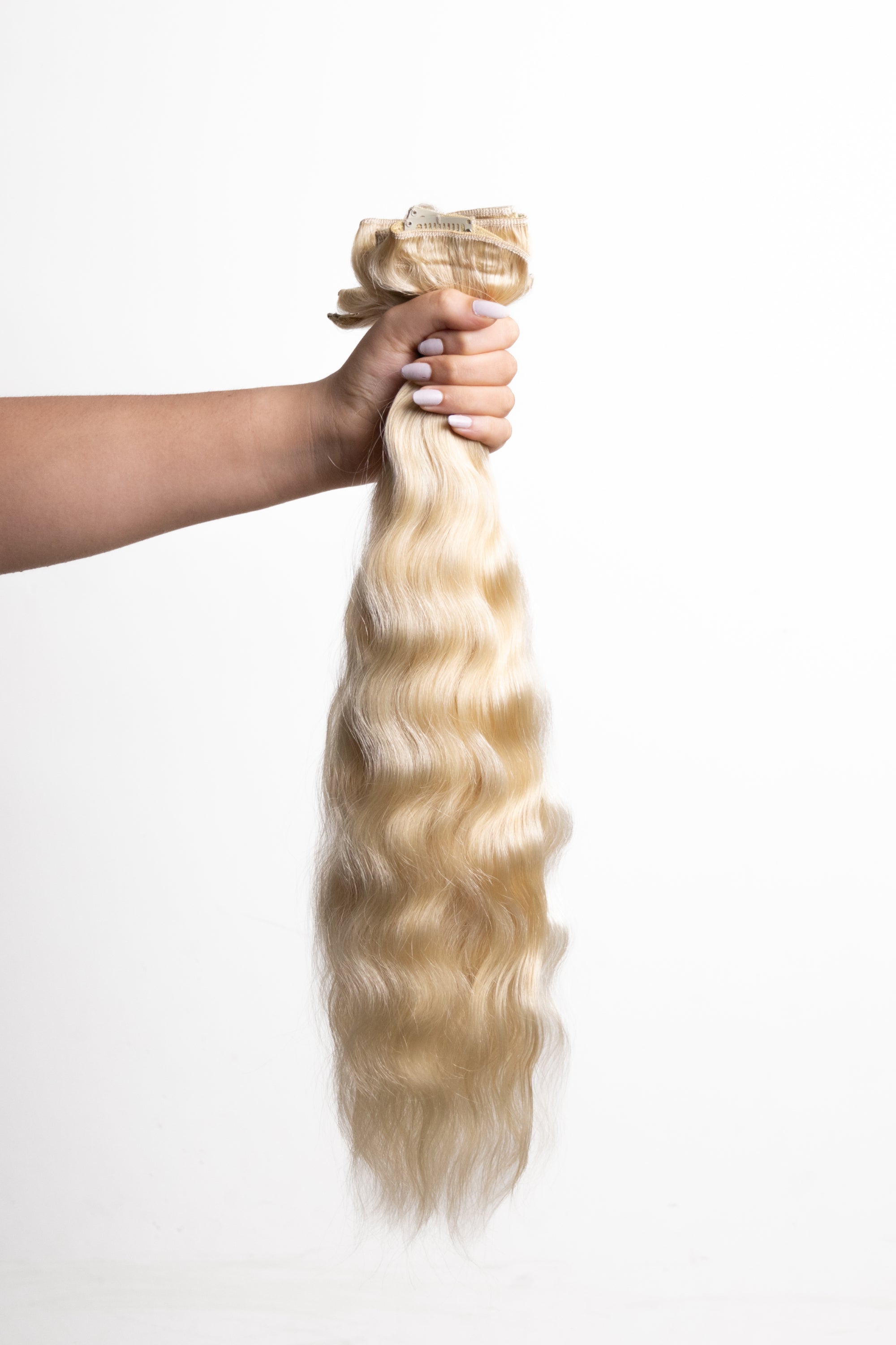 7 Pcs - Classic Clip in hair extensions| Blond