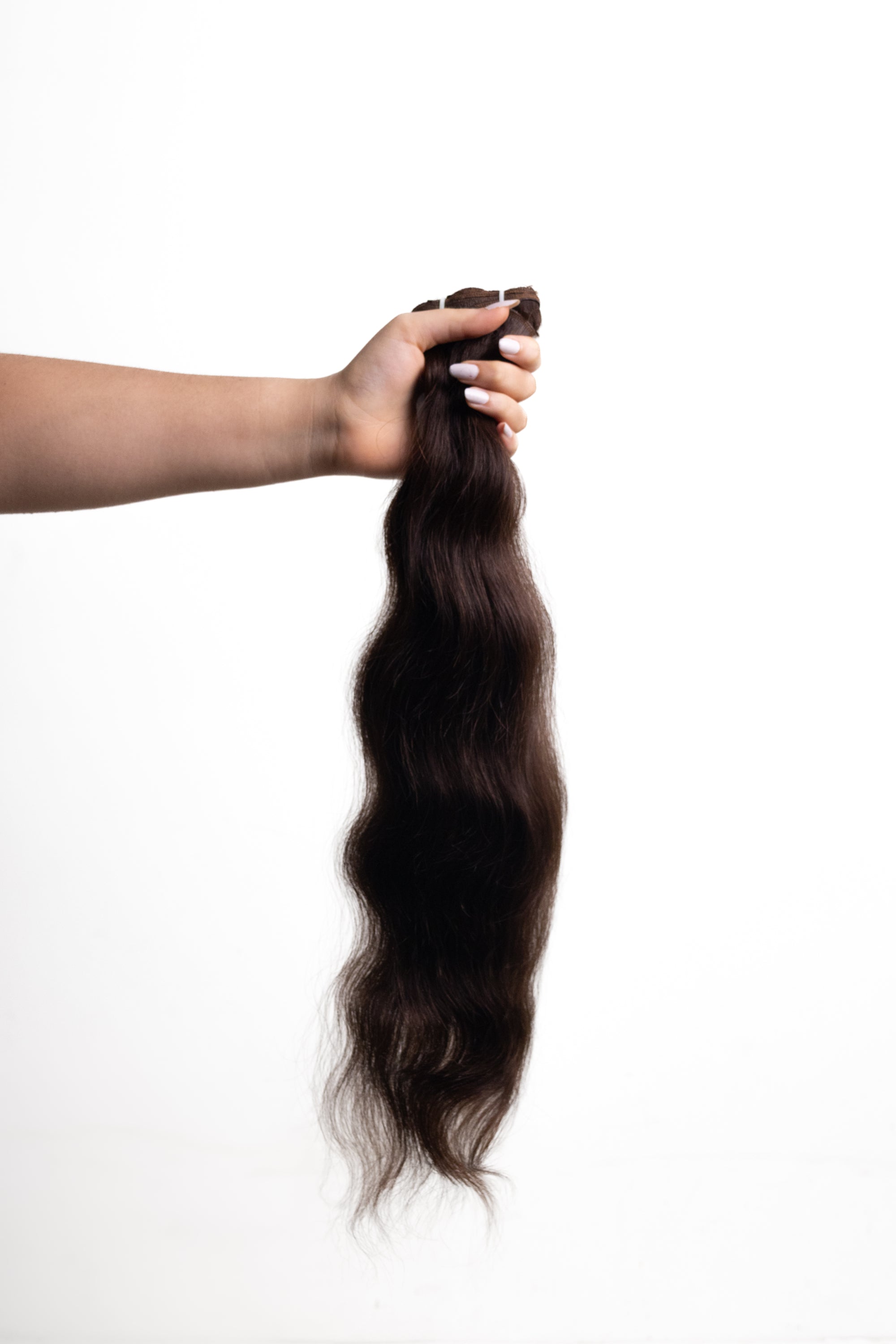 7 Pcs - Classic Clip in hair extensions | Dark Brown