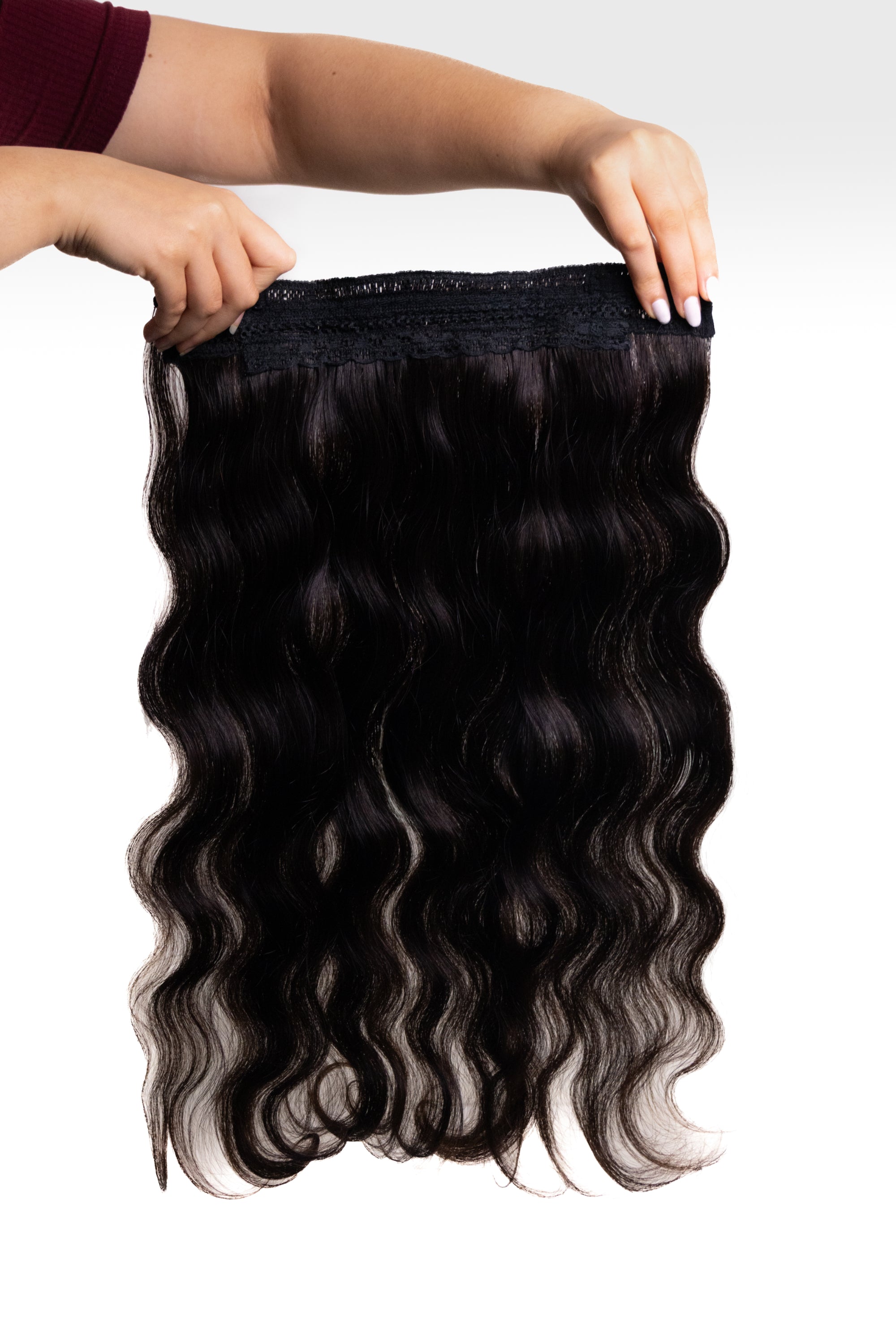 3 Pcs - Classic Clip in Set | Natural Black