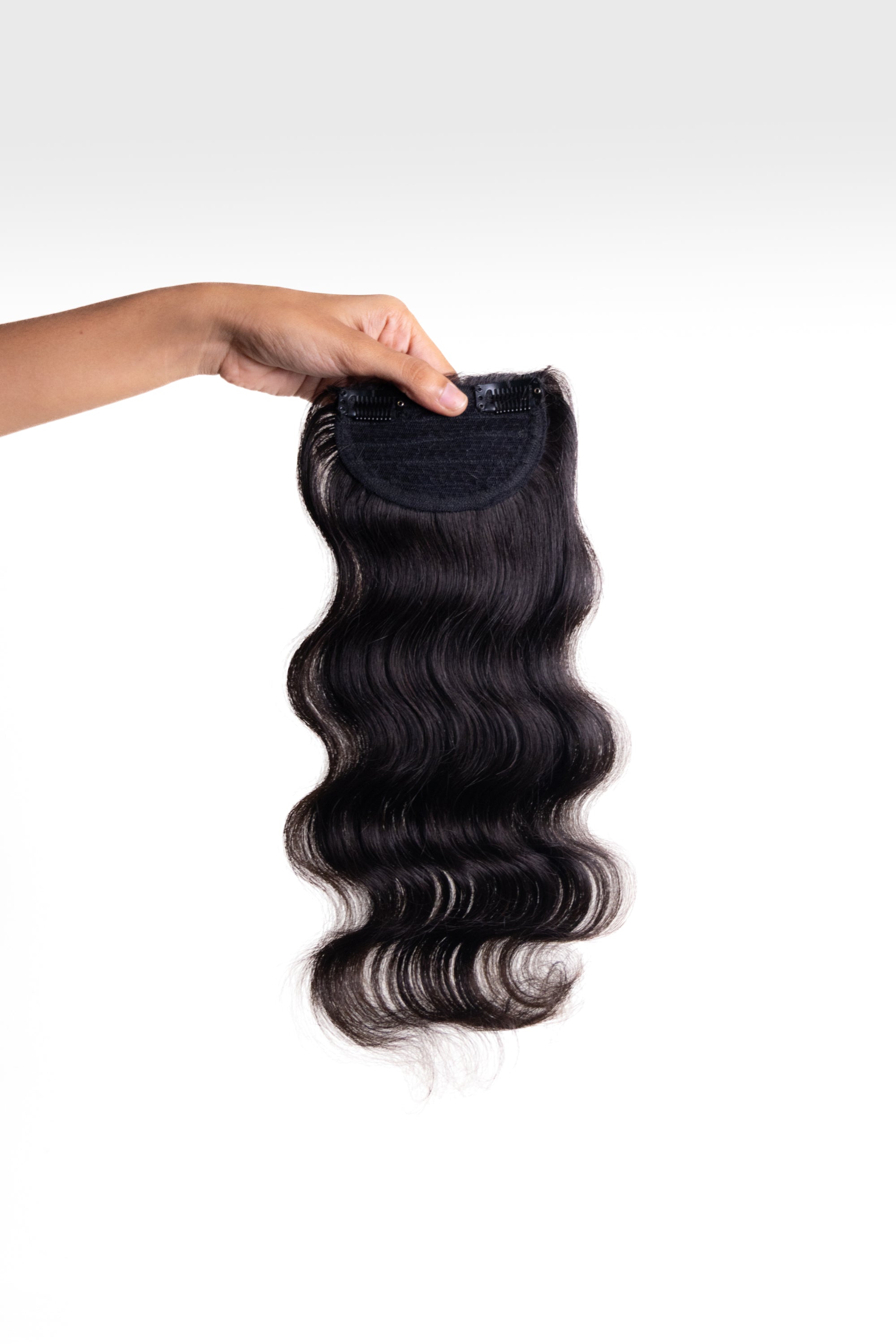 Invisible spot cover up 1" hair patch | Jet Black