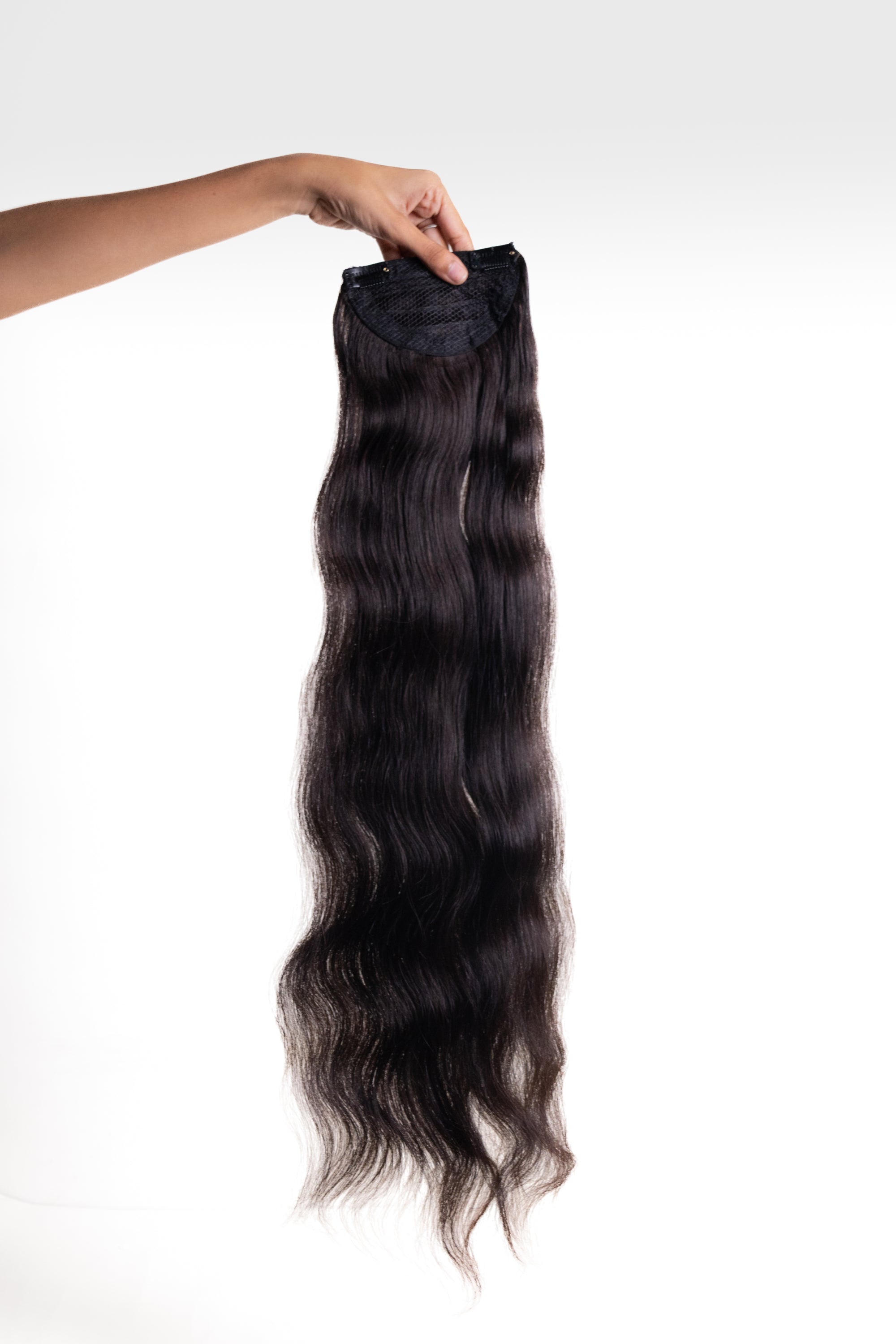 Invisible spot cover up 1" hair patch | Jet Black