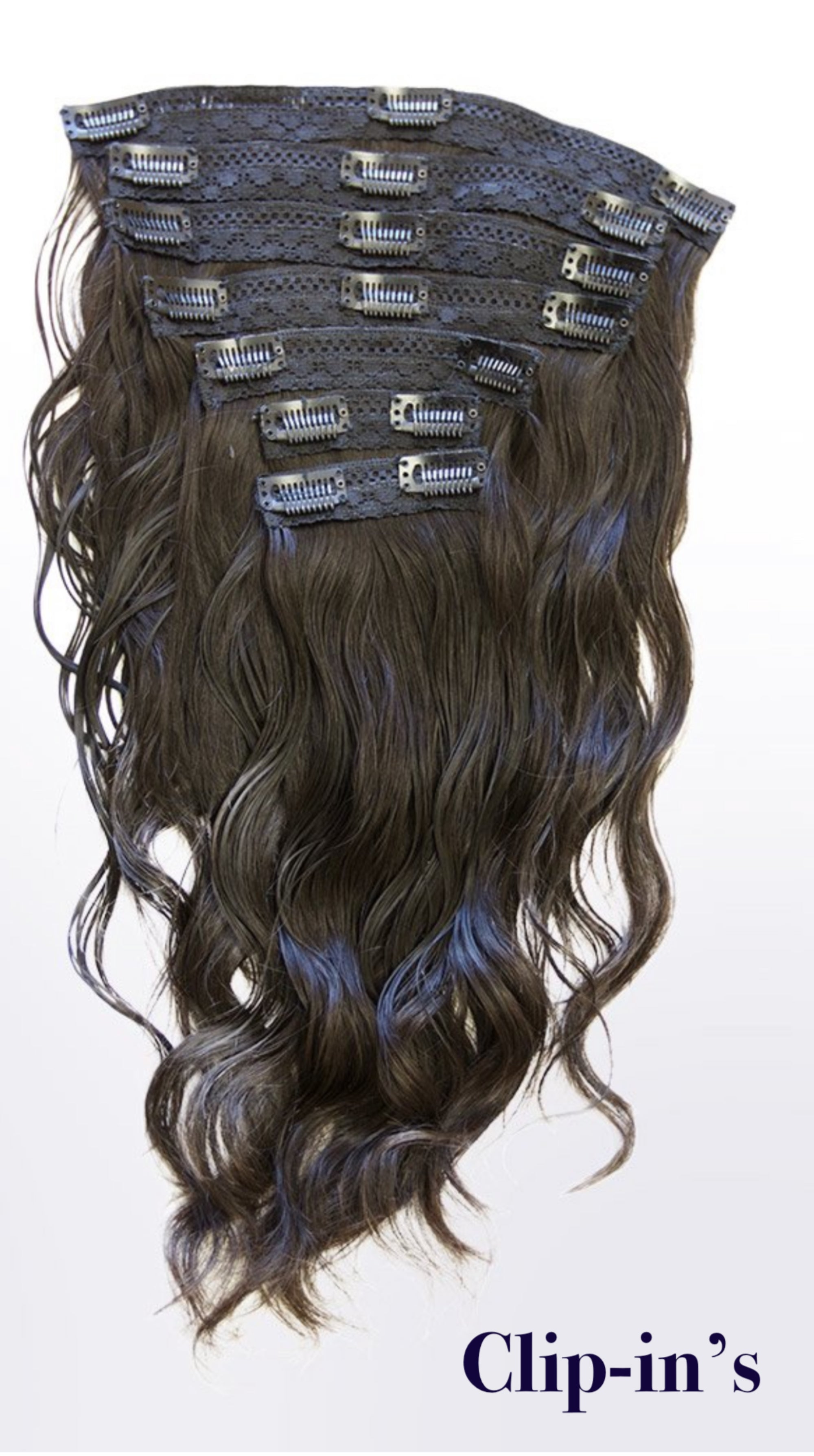 7 Pcs - Classic Clip in Set | Natural Black