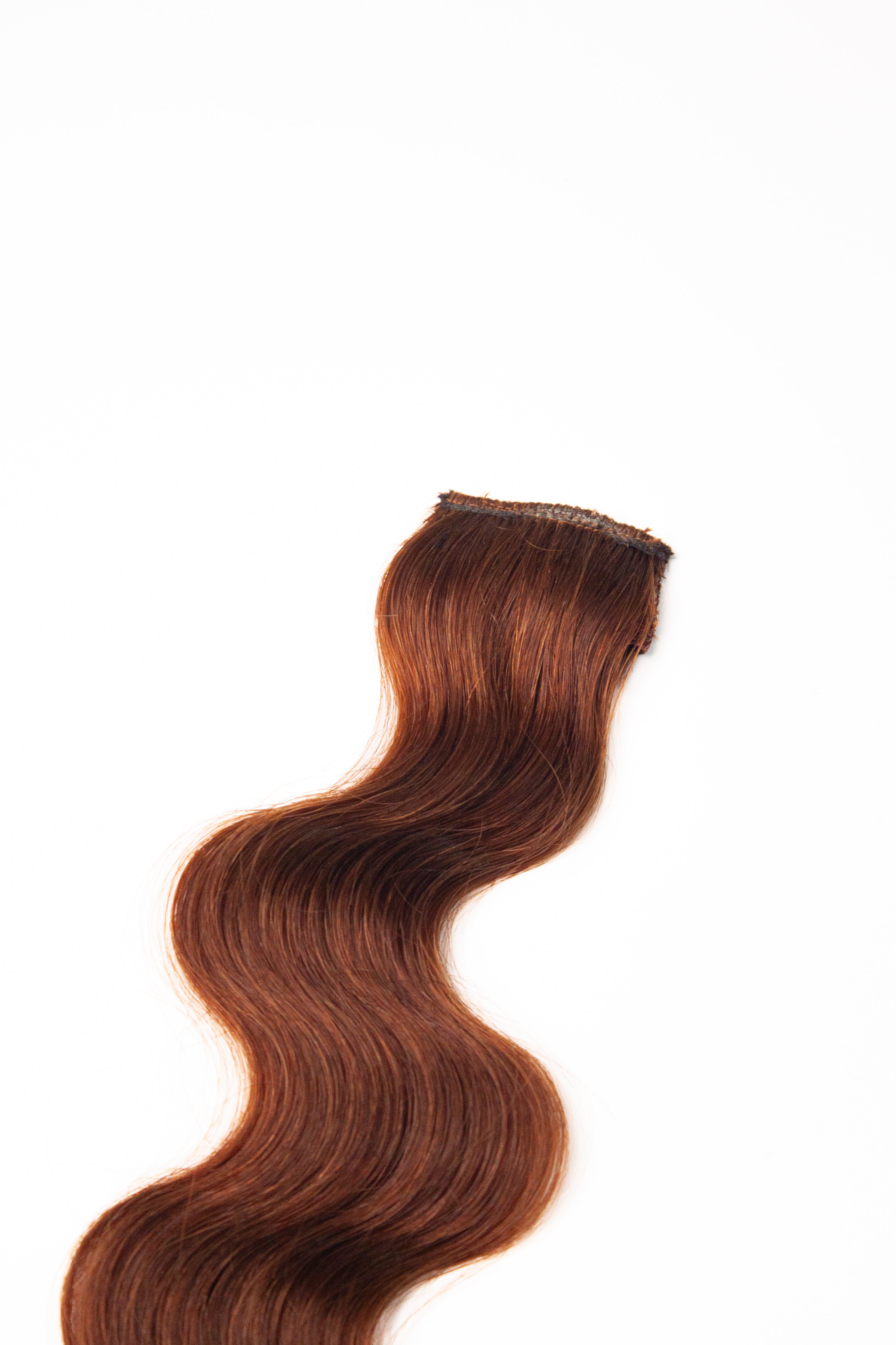 Single Clip Streaks - DARK BROWN