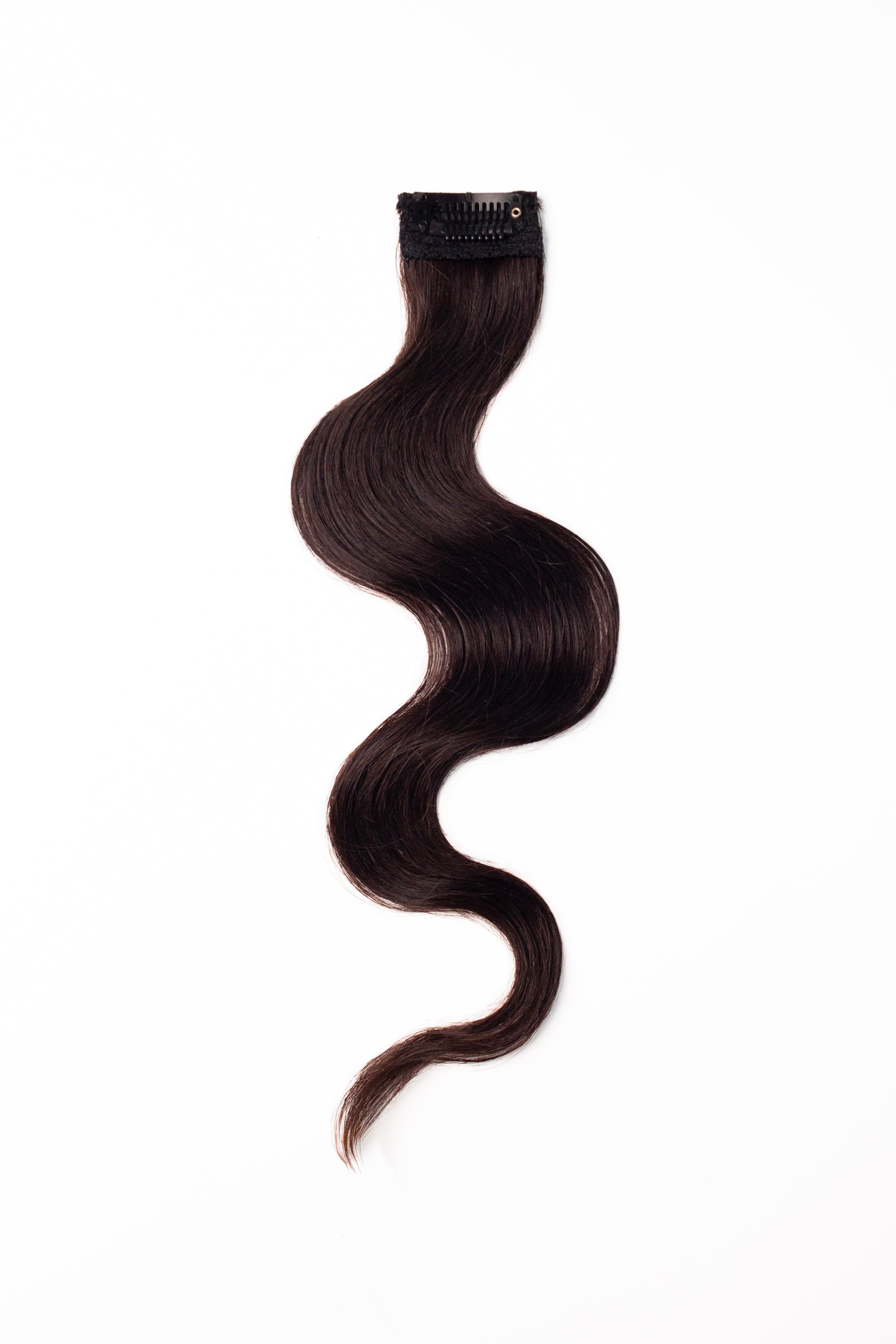 Single Clip Streaks - NATURAL BLACK