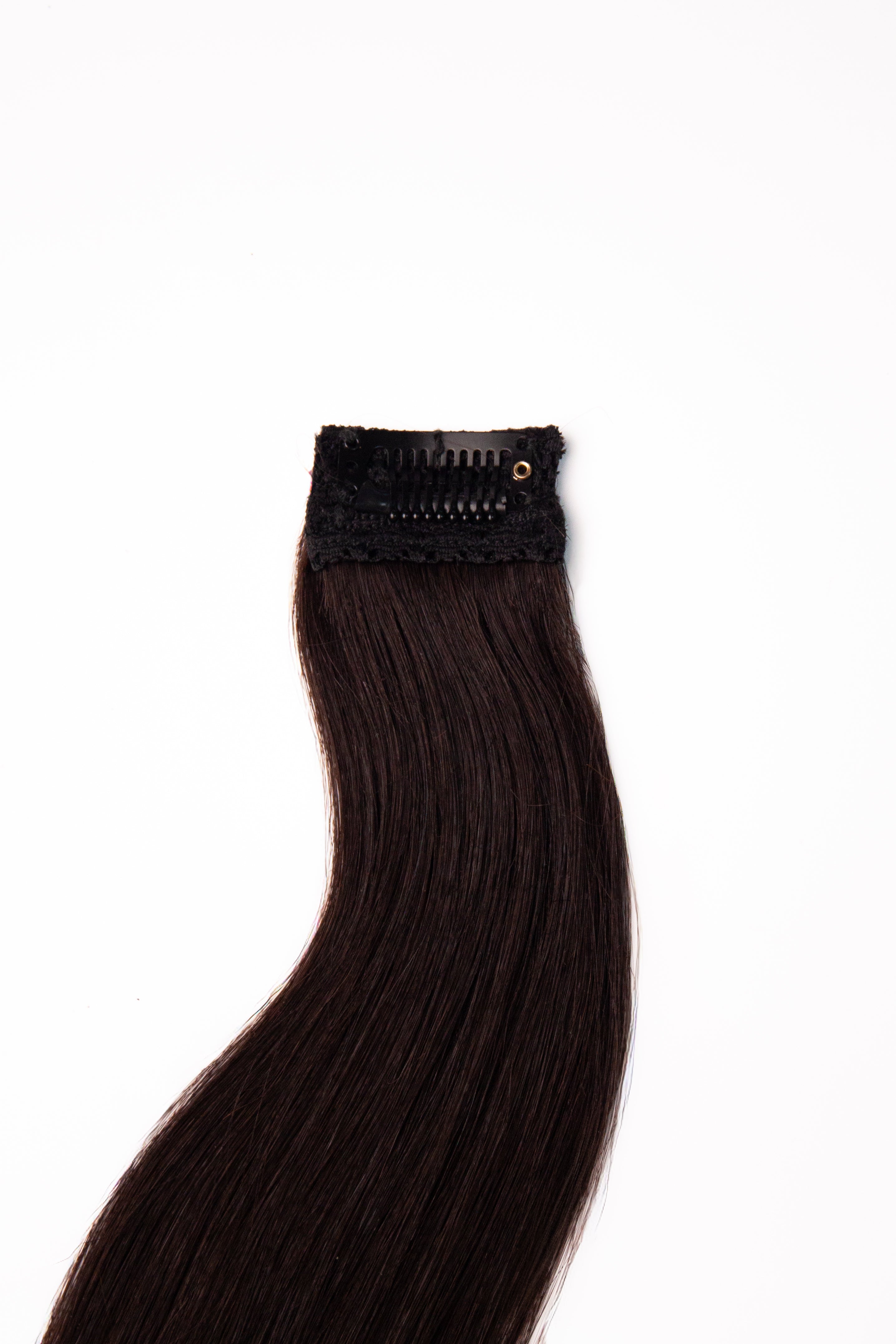 Single Clip Streaks - NATURAL BLACK