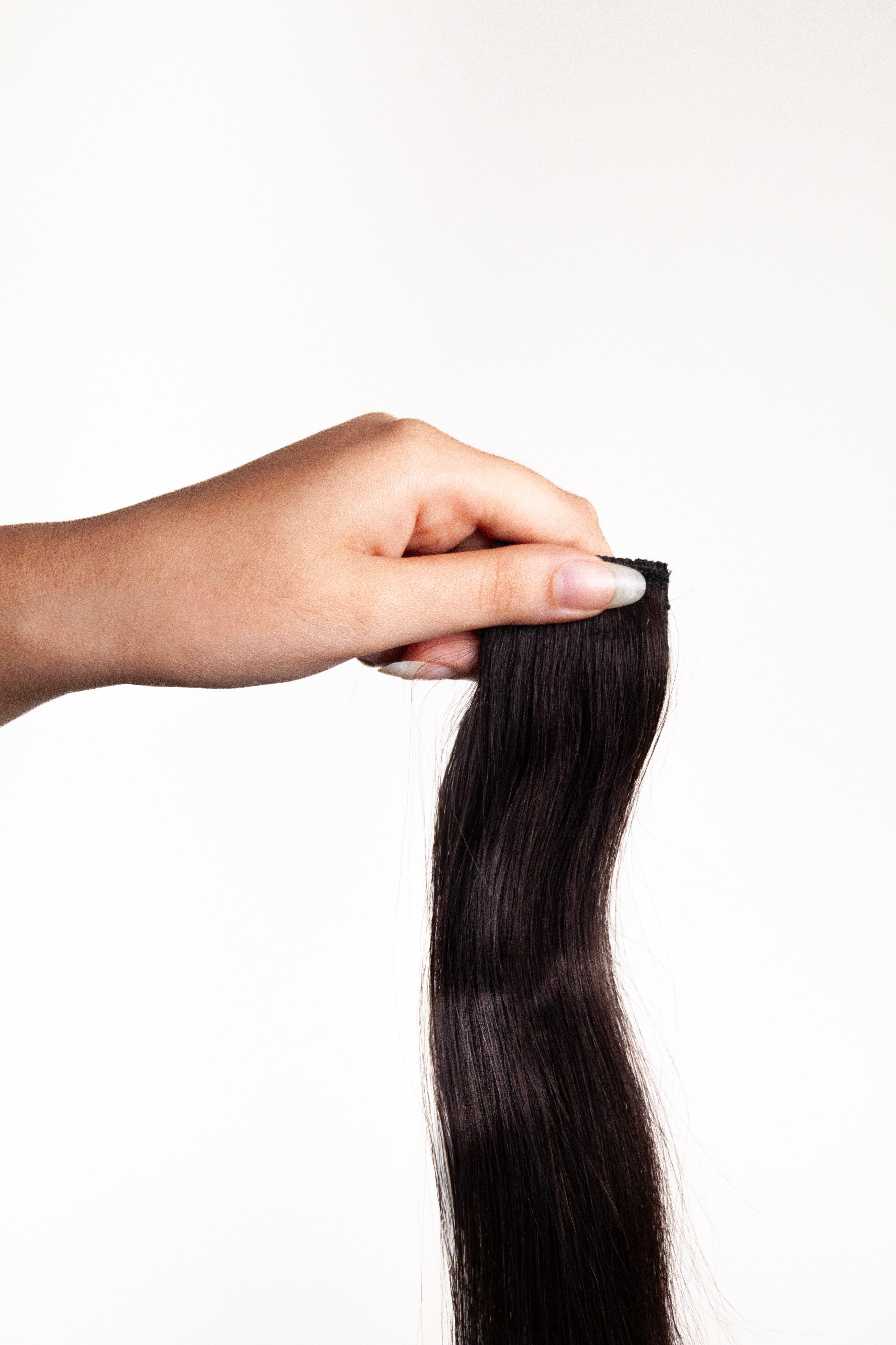 Single Clip Streaks - NATURAL BLACK